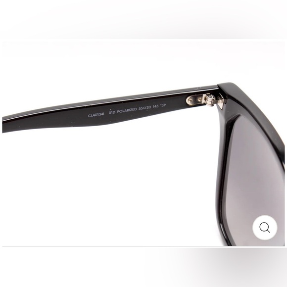 Celine Black Acetate Frame Polarized Oversized Square
Sunglasses- CL401341 - Picture 9 of 11